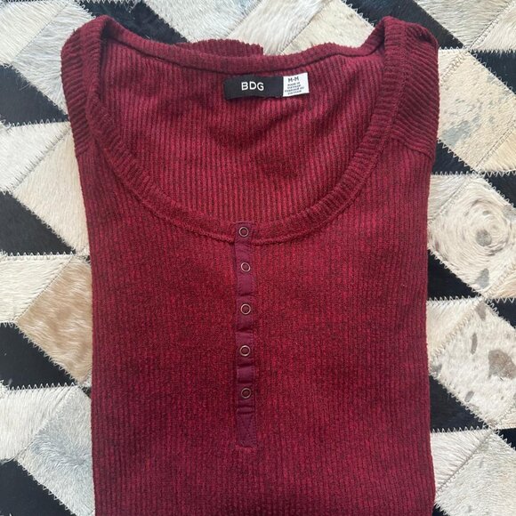 BDG HENLEY SKATER DRESS NWOT - Picture 6 of 6